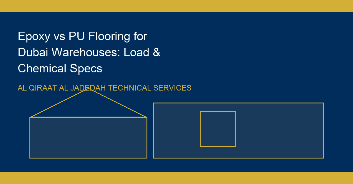 Epoxy vs PU Flooring for Dubai Warehouses: Load & Chemical Specs