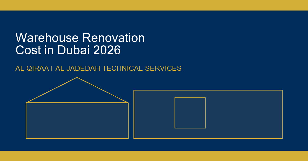 Warehouse Renovation in Dubai: What to Know Before You Start
