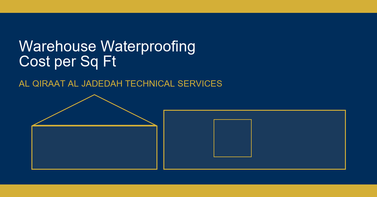 Warehouse Waterproofing in Dubai: Methods, Materials & Best Practices